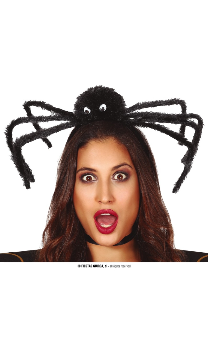 Halloween Spider Headband With Legs
