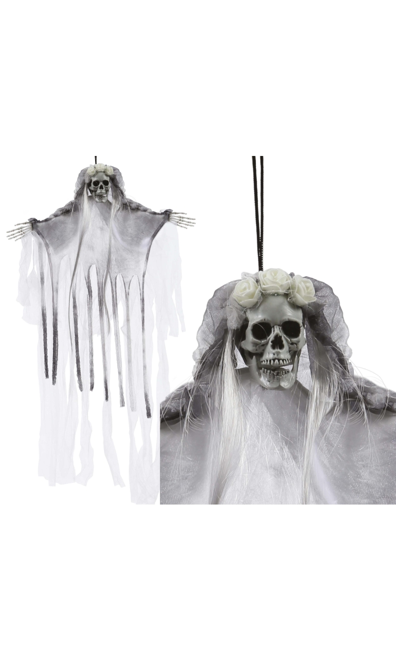 Halloween Decoration Hanging Skeleton Bride 70cm