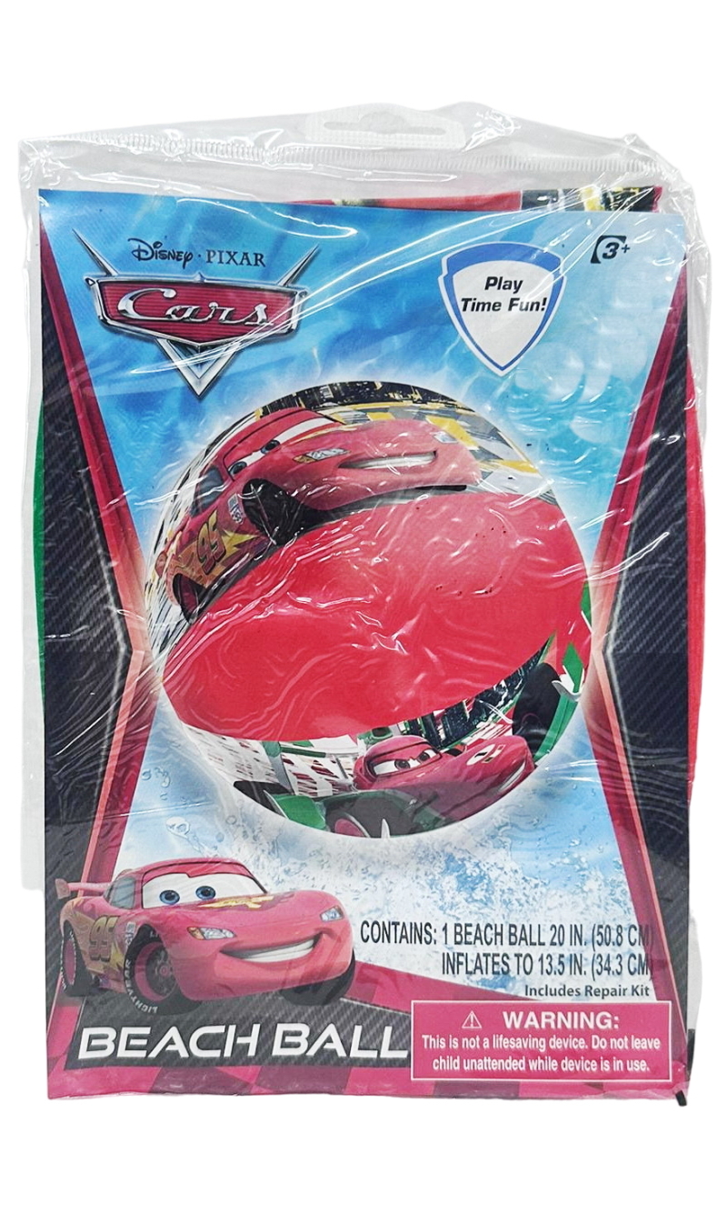 Disney Cars Beach Ball 50.8x34.3cm - For Age 3+ Years