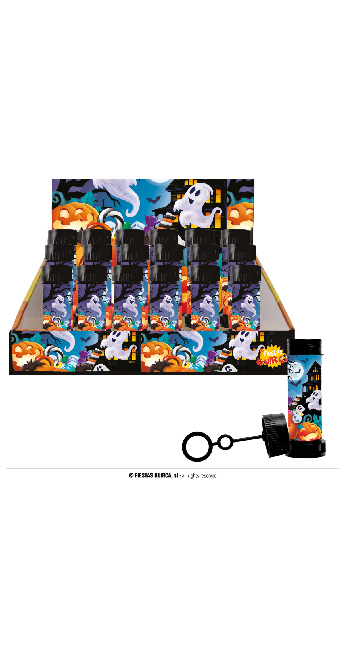 Halloween Party Favour Bubbles 14cm