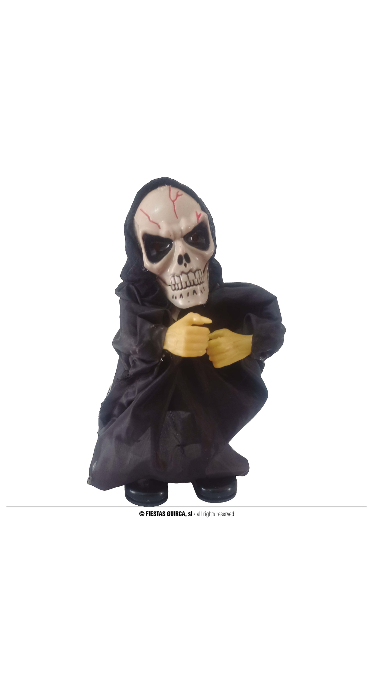 Halloween Dancing Skeleton Light Sound & Movement 29cm
