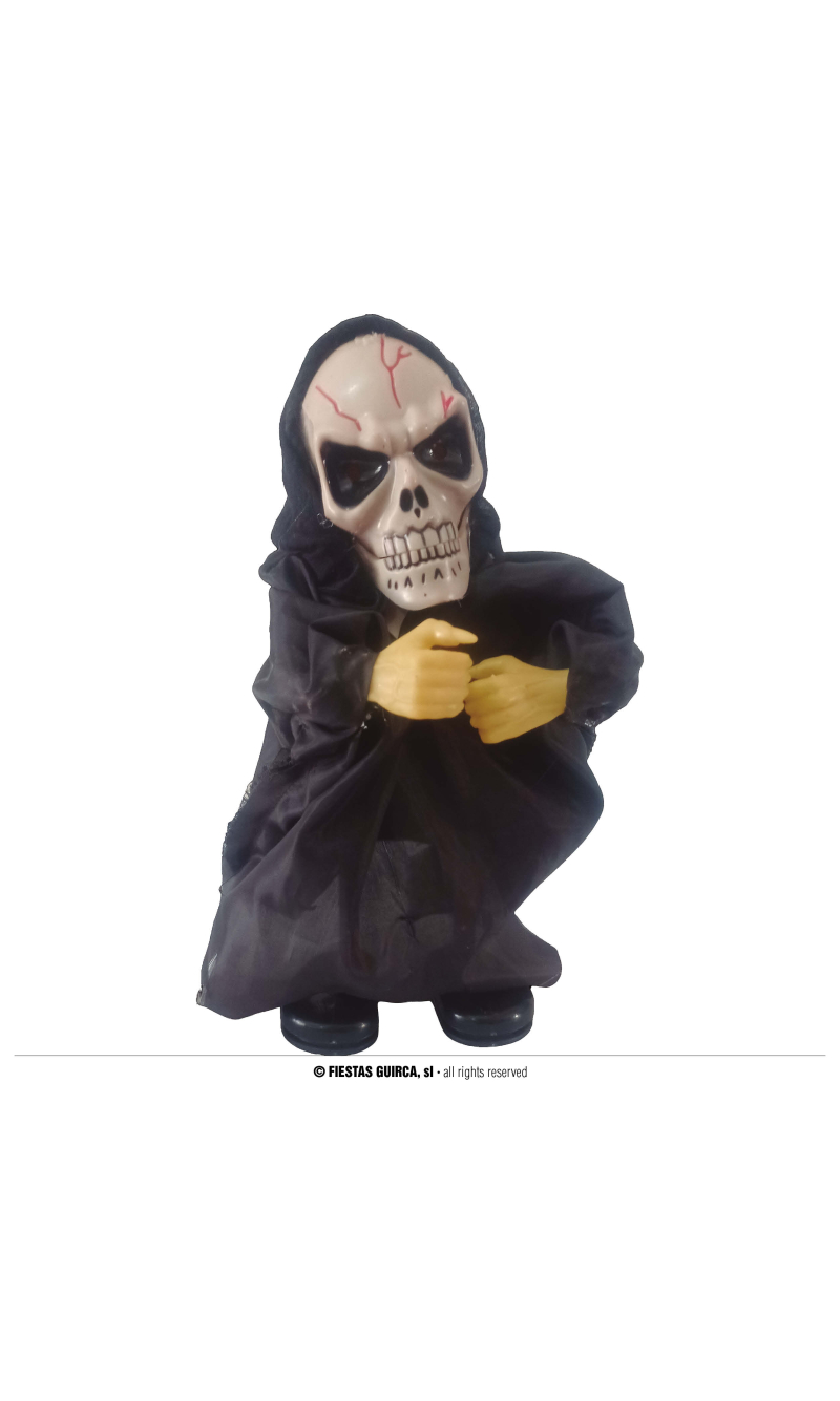 Halloween Dancing Skeleton Light Sound & Movement 29cm