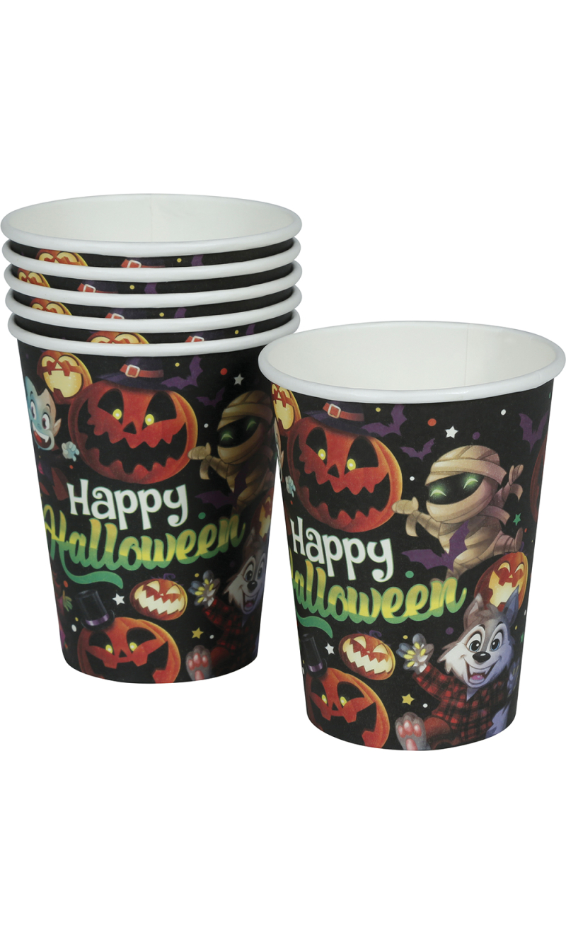 Halloween Little Monsters Cups 240ml - 6pk