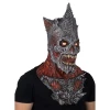 King Reaper Fire (Ghoulish) Latex Mask - Adult One Size - Image 4