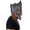 King Reaper Fire (Ghoulish) Latex Mask - Adult One Size - Image 5