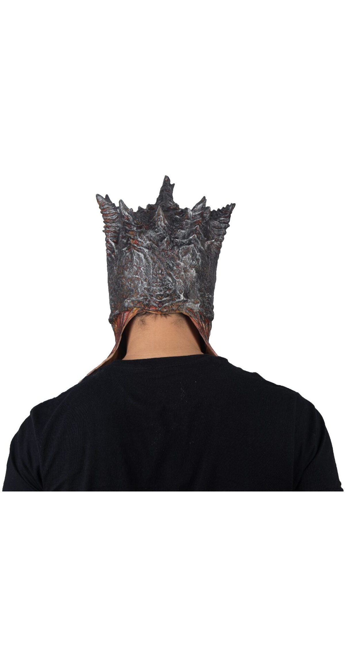 King Reaper Fire (Ghoulish) Latex Mask - Adult One Size - Image 6