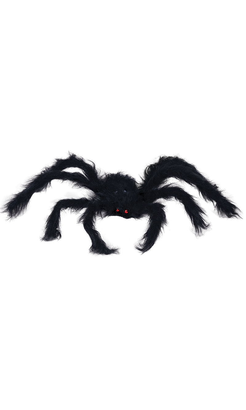 Halloween Black Spider 150cm