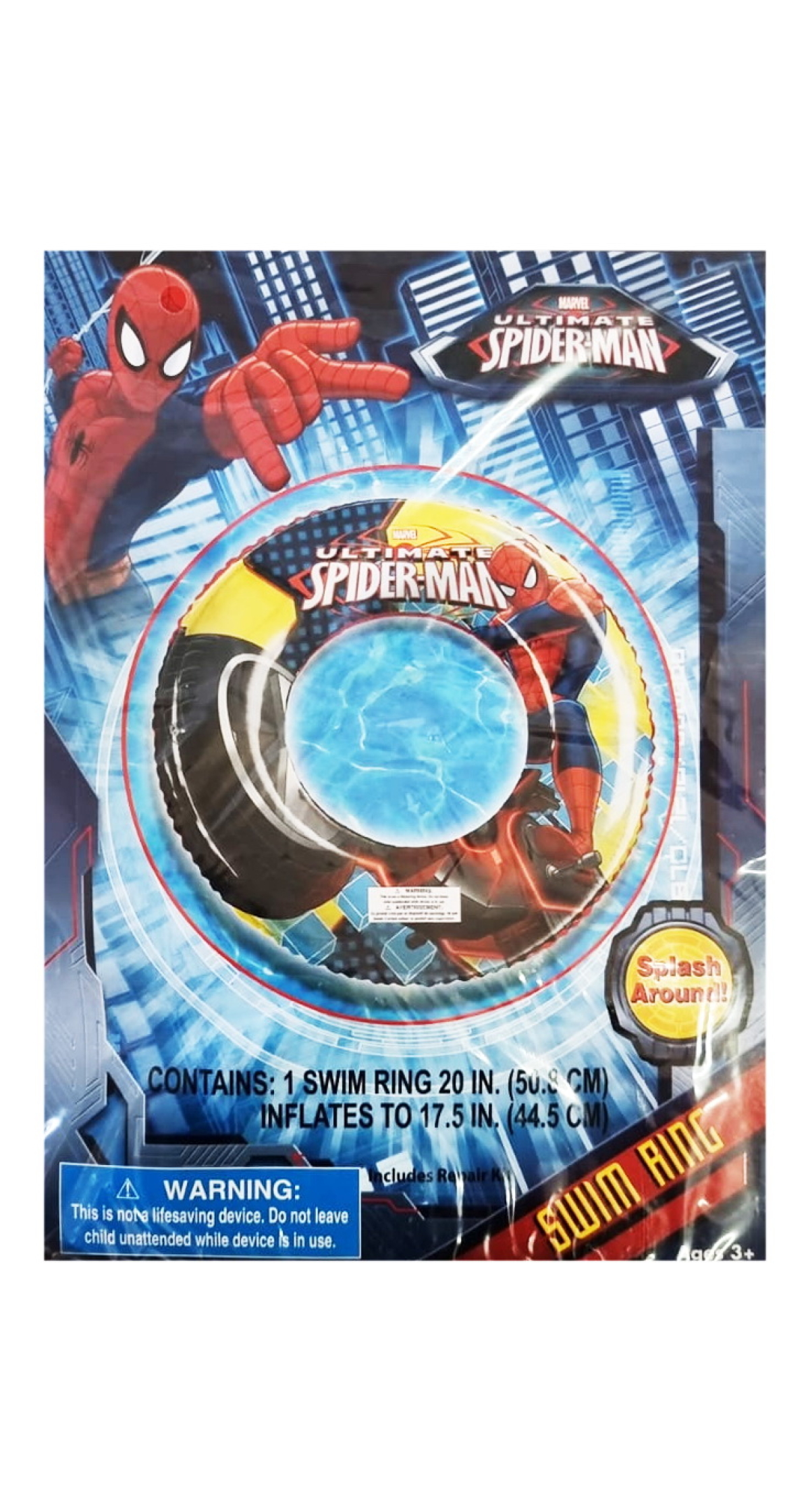 Inflatable Swim Ring Marvel Ultimate Spider-Man (Assorted Design) - For Age 3+ Years - Image 3