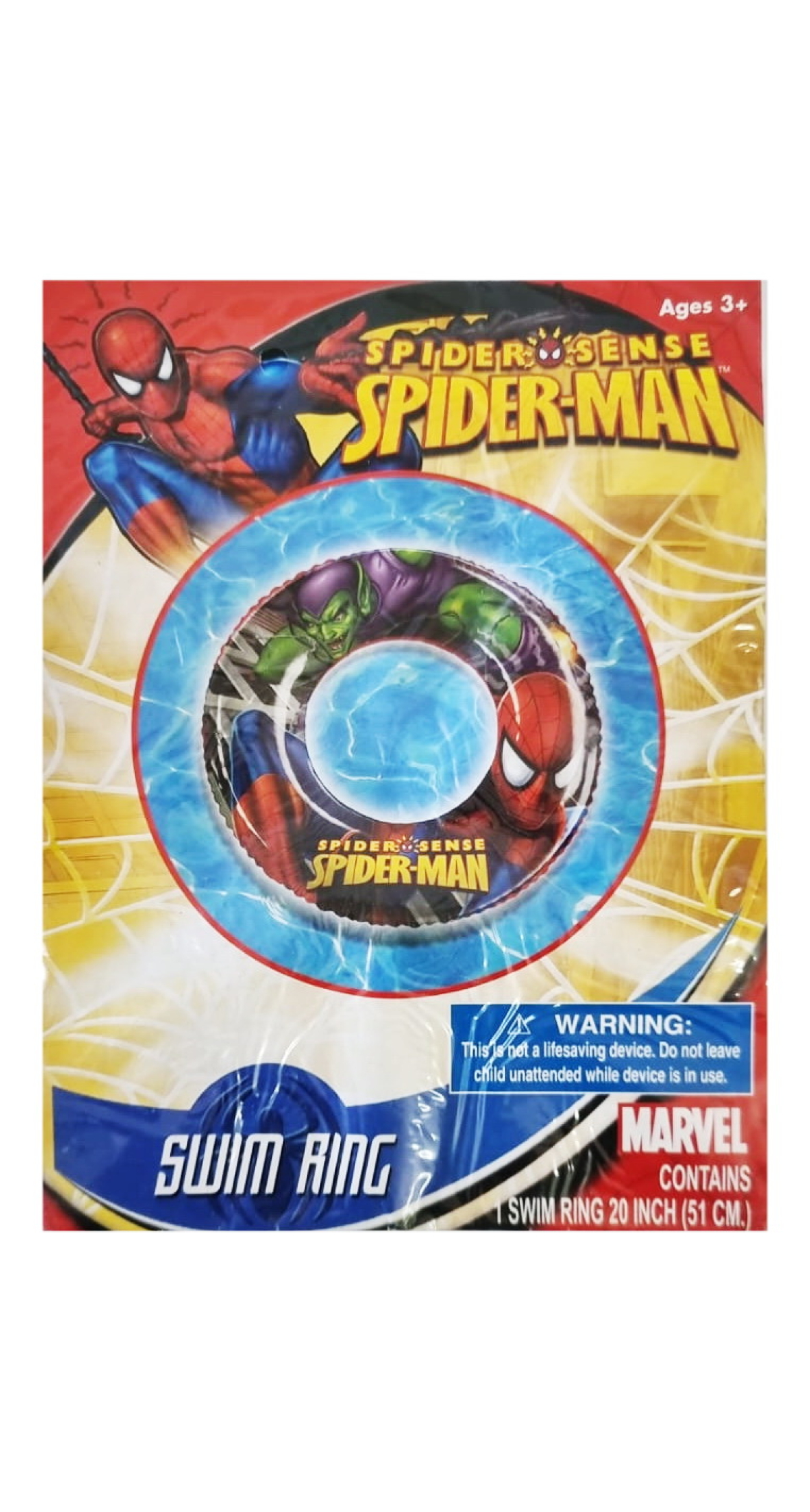 Inflatable Swim Ring Marvel Ultimate Spider-Man (Assorted Design) - For Age 3+ Years - Image 2