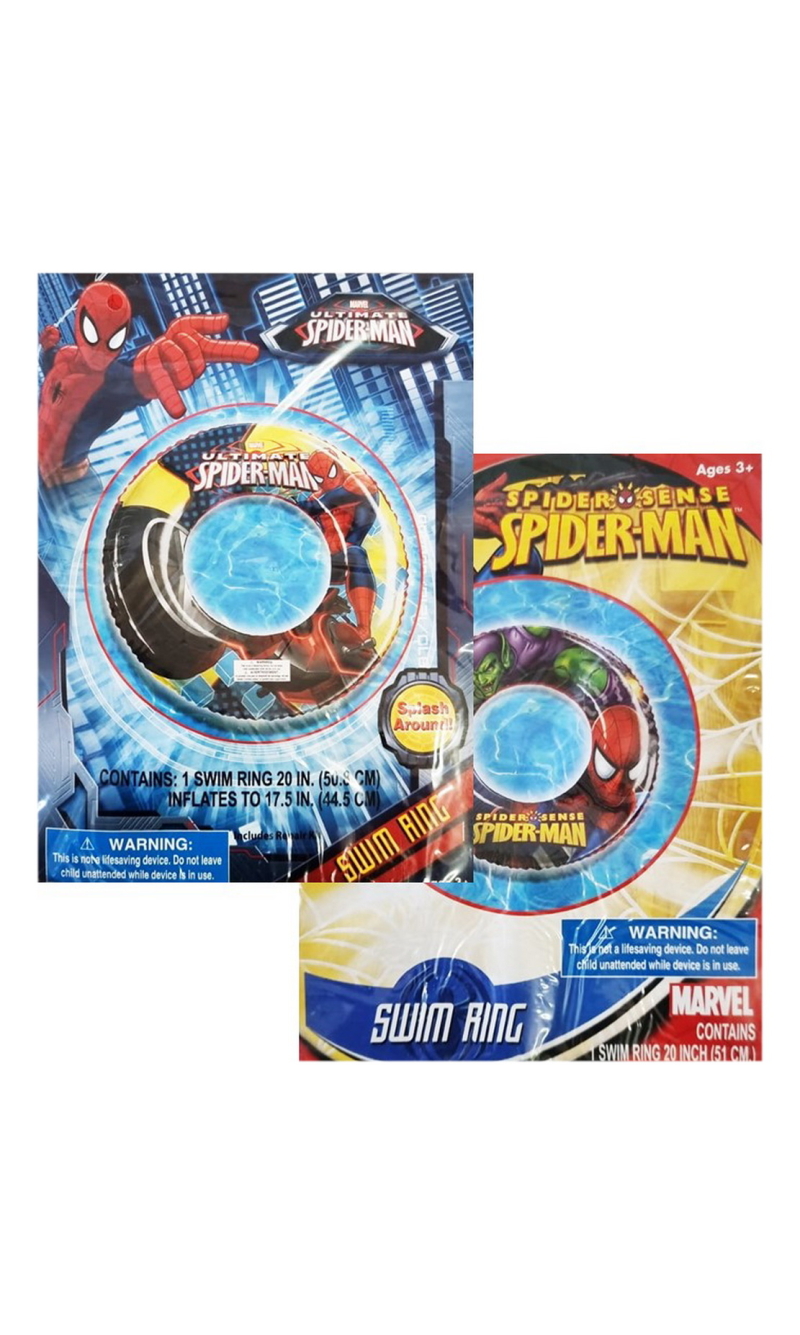 Inflatable Swim Ring Marvel Ultimate Spider-Man (Assorted Design) - For Age 3+ Years