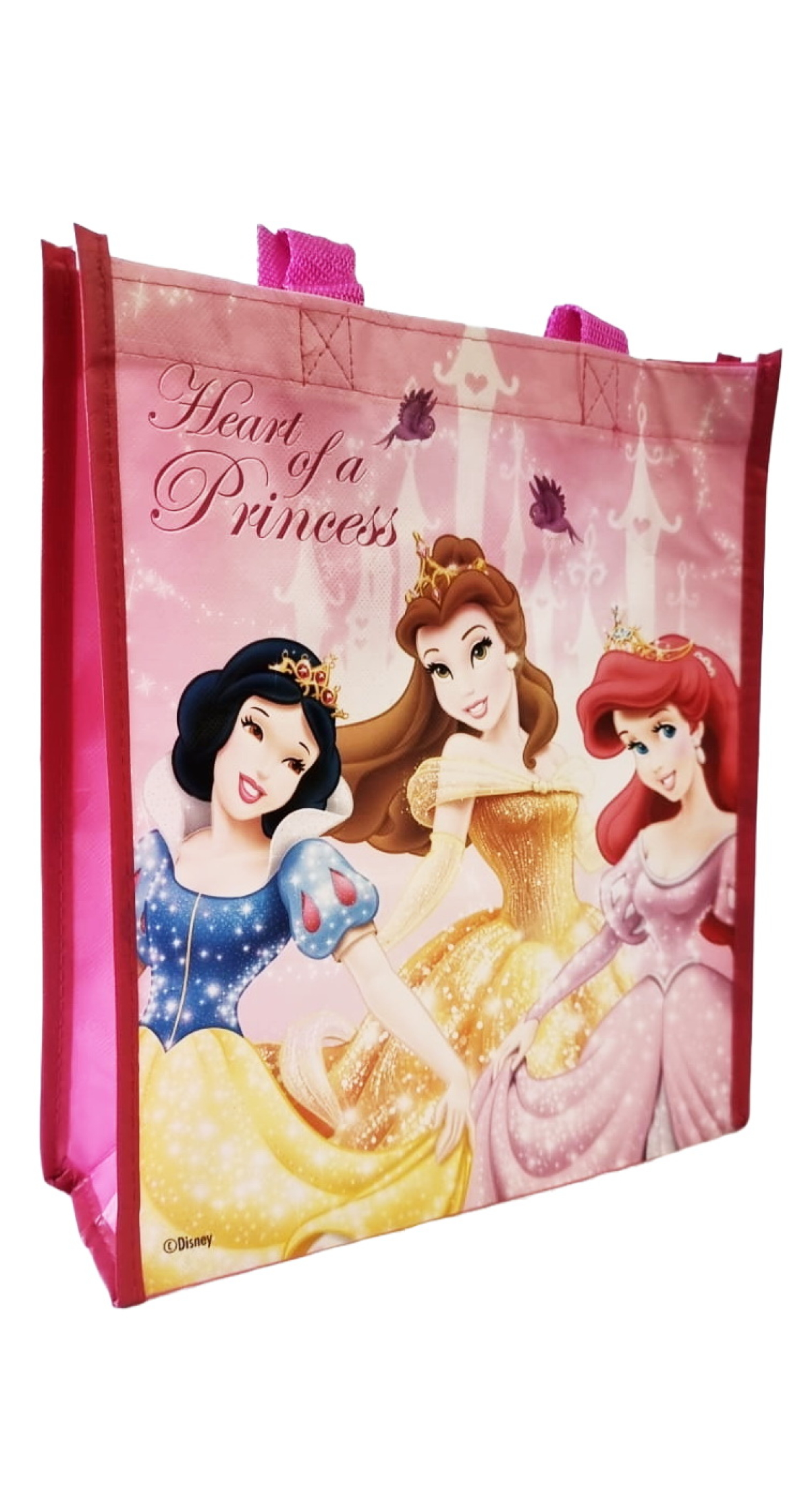 Disney Princess Reusable Tote Gift Bag - 30.5x26.5cm