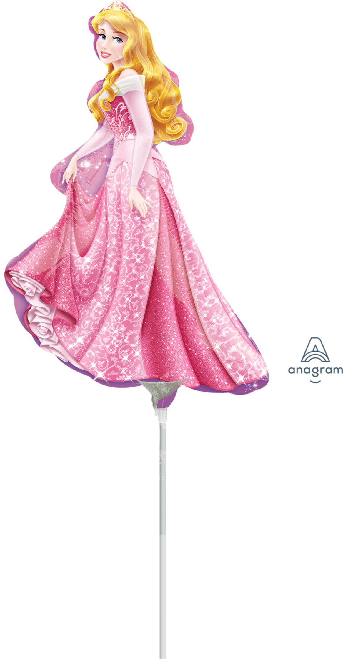 Princess Sleeping Beauty Mini Air-Filled Foil Balloon 14" (23cm)