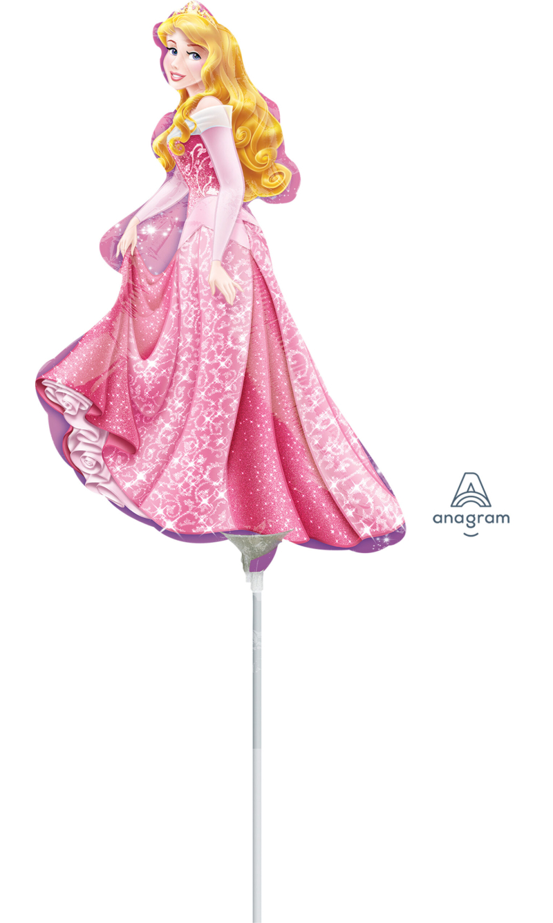 Princess Sleeping Beauty Mini Air-Filled Foil Balloon 14" (23cm)