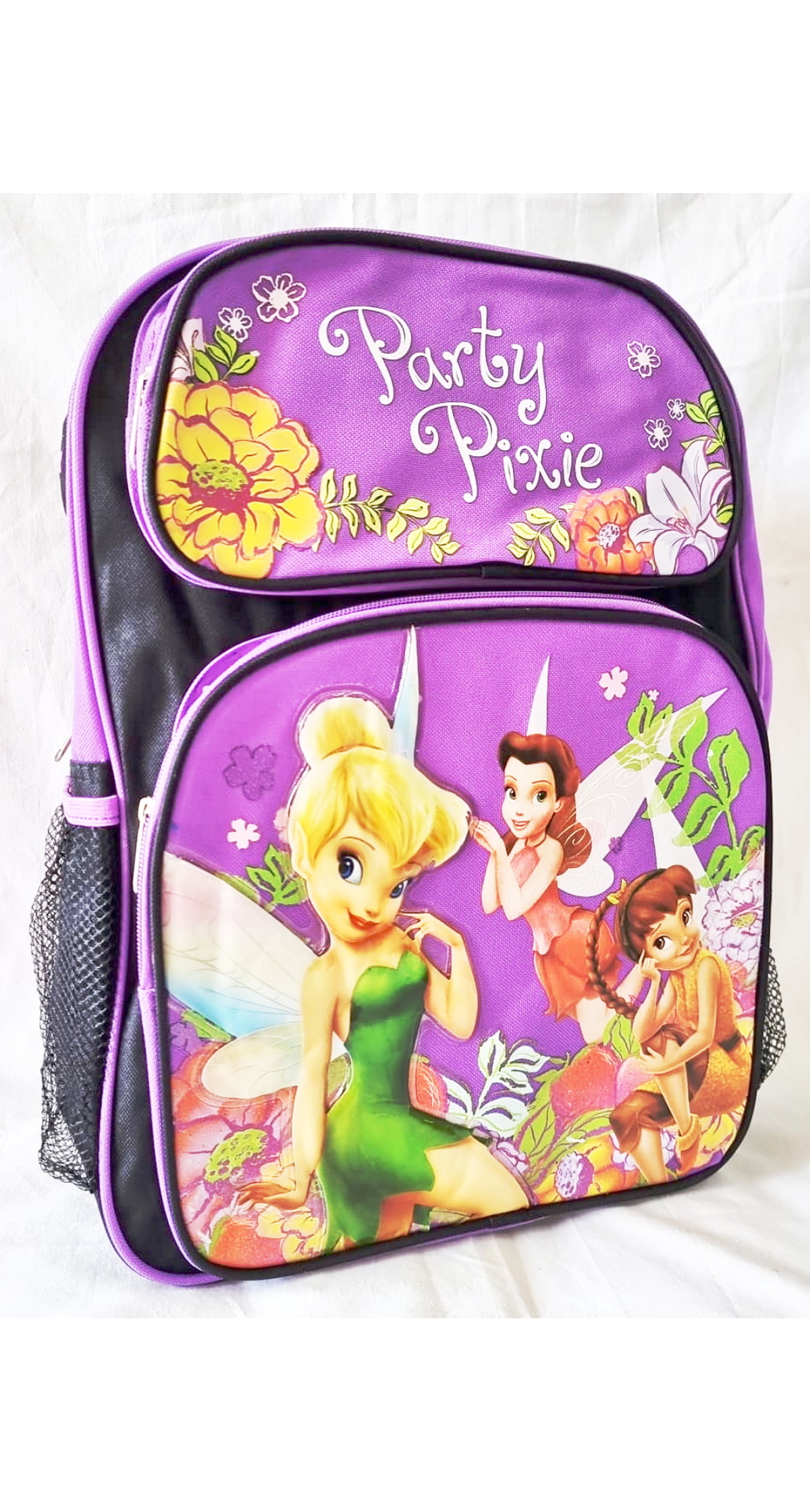 Tinkerbell & Fairies School Backpack â€“ 42x32cm