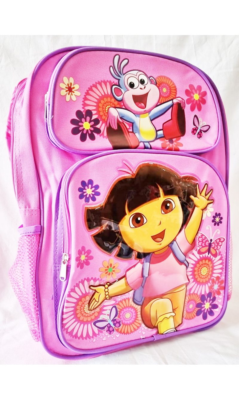 Dora The Explorer With Boots School Backpack - 42x33cm