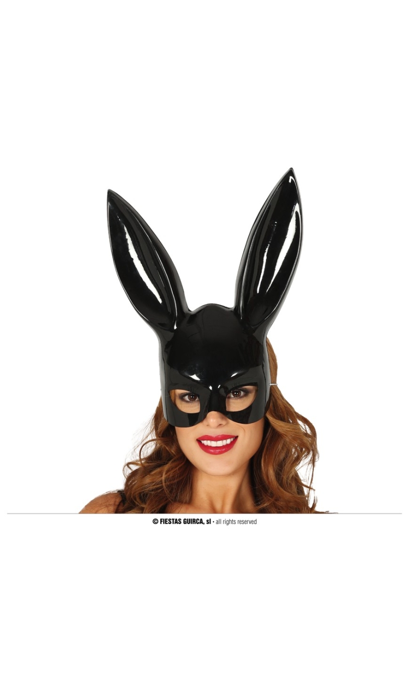 Half Face Sexy Bunny Mask - Adult One Size
