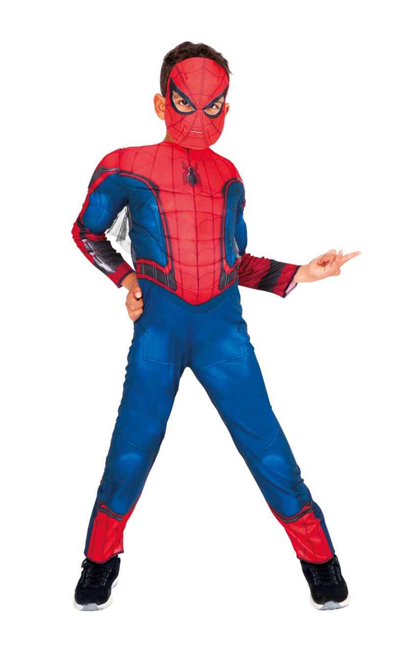 Official Licensed Spiderman Deluxe Costume - Age 3 to 4 Years