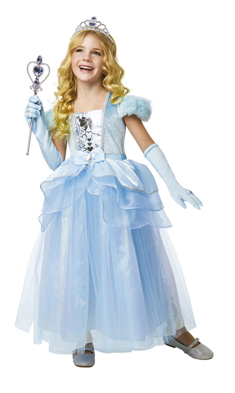 Blue Princess (Cinderella) Costume - Age 3 to 4 Years