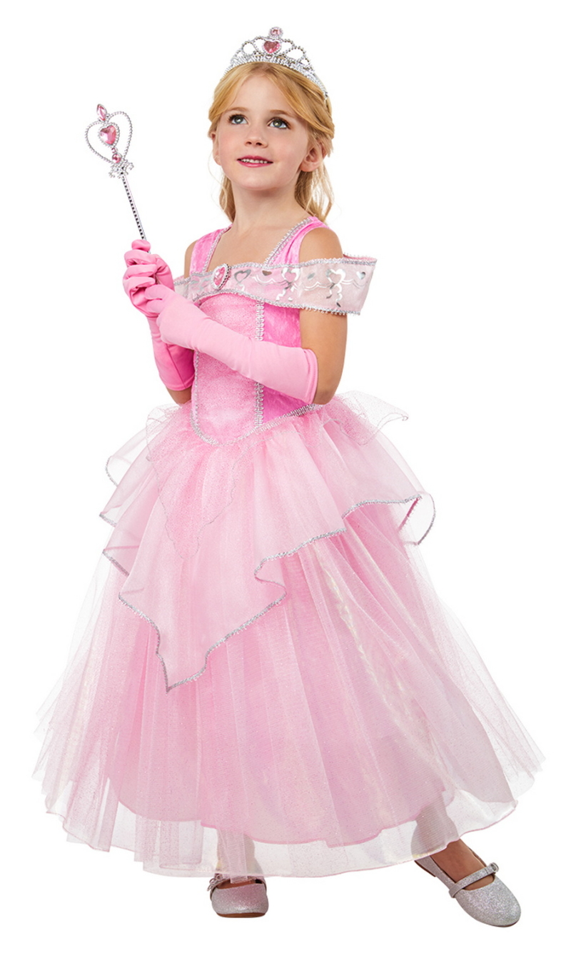 Pinky Princess (Aurora) Costume - Age 5 to 6 Years