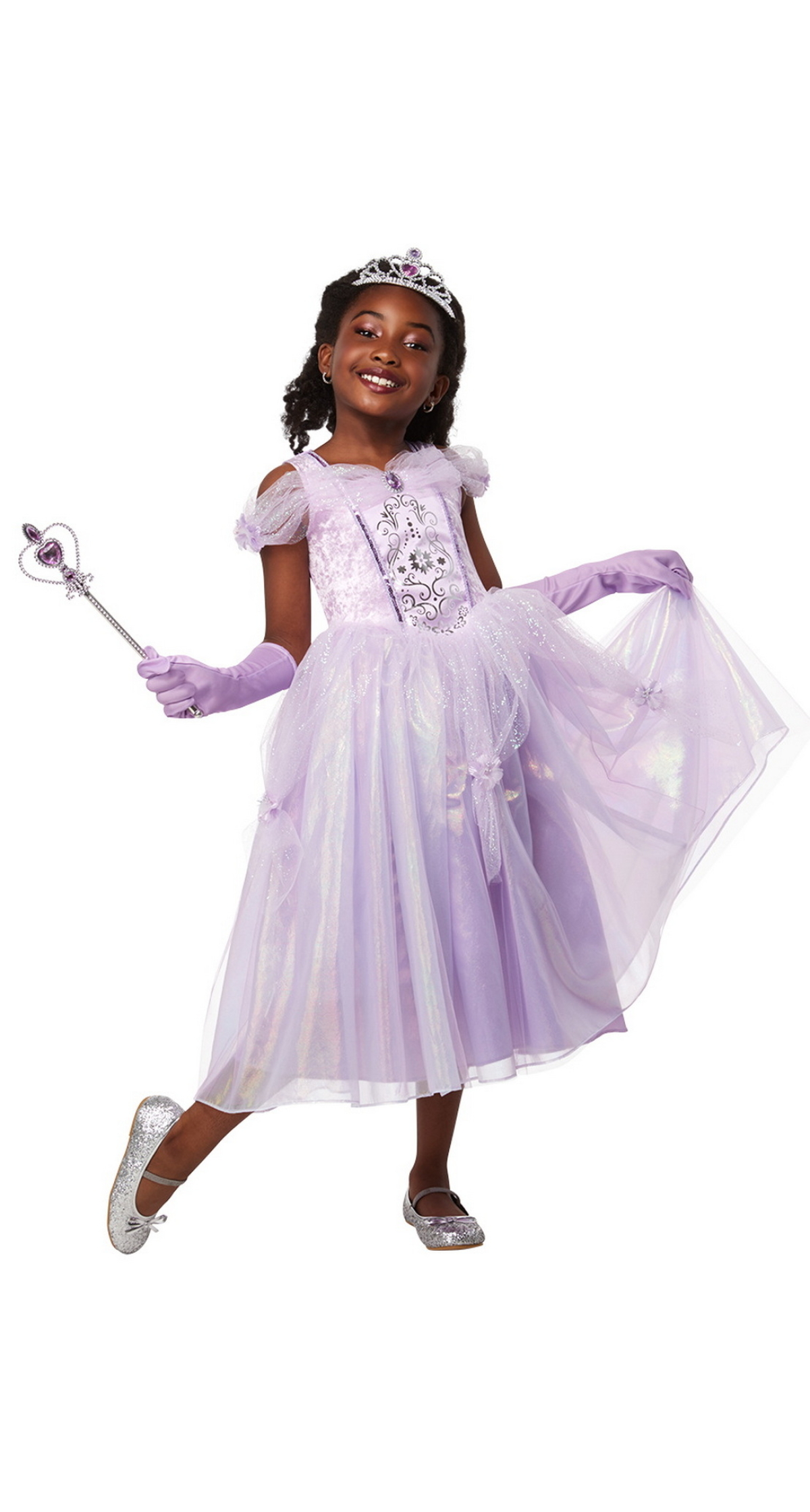 Purple Princess (Rapunzel) Costume - Age 3 to 4 Years