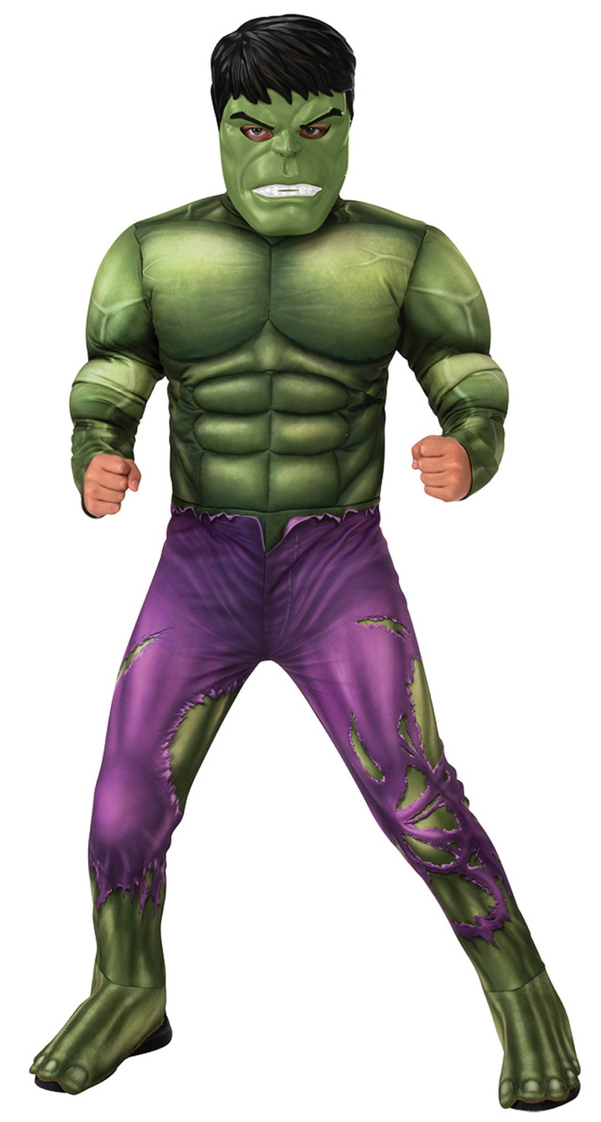 Official Licensed Hulk Deluxe Costume - Age 3 to 4 Years