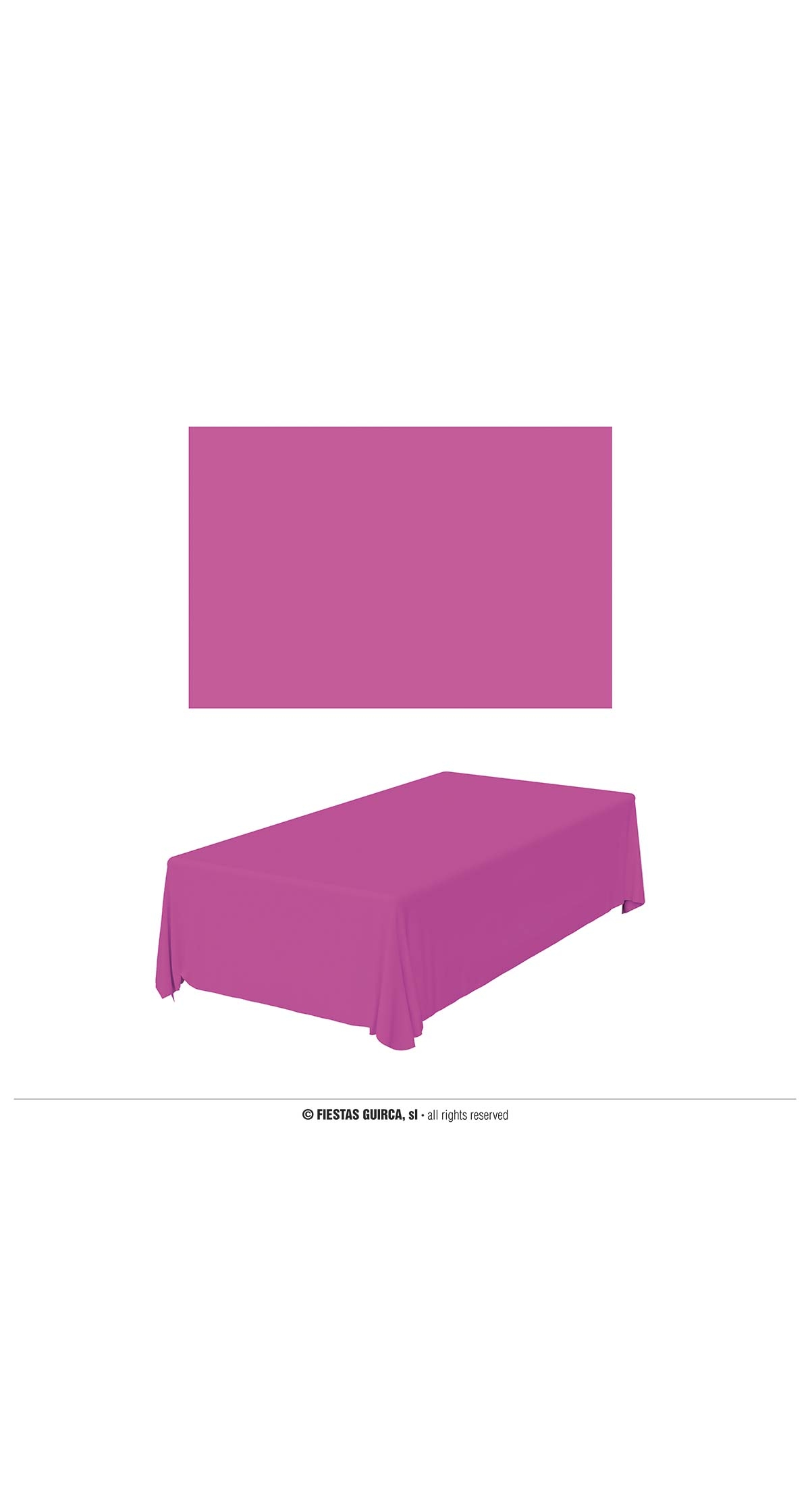 Neon Fuchsia Tablecover - 137x274cm