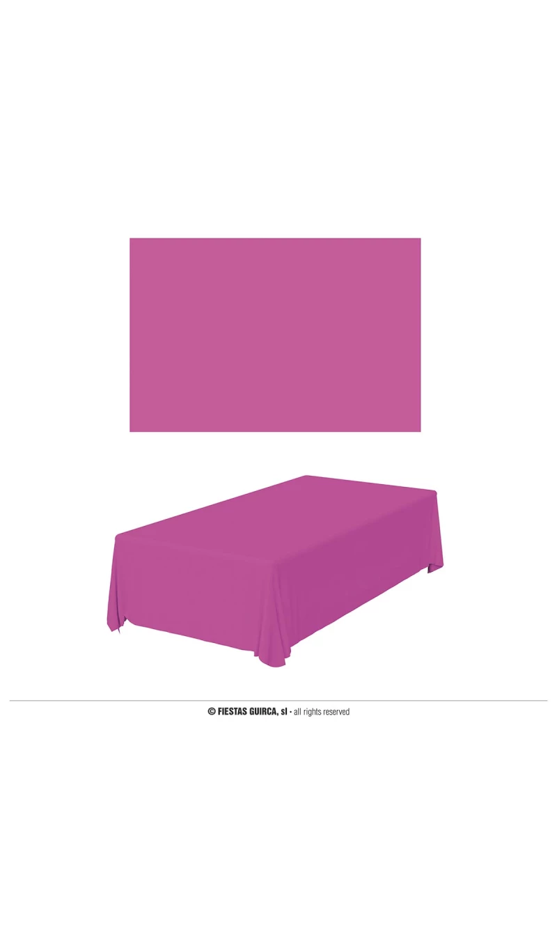 Neon Fuchsia Tablecover - 137x274cm