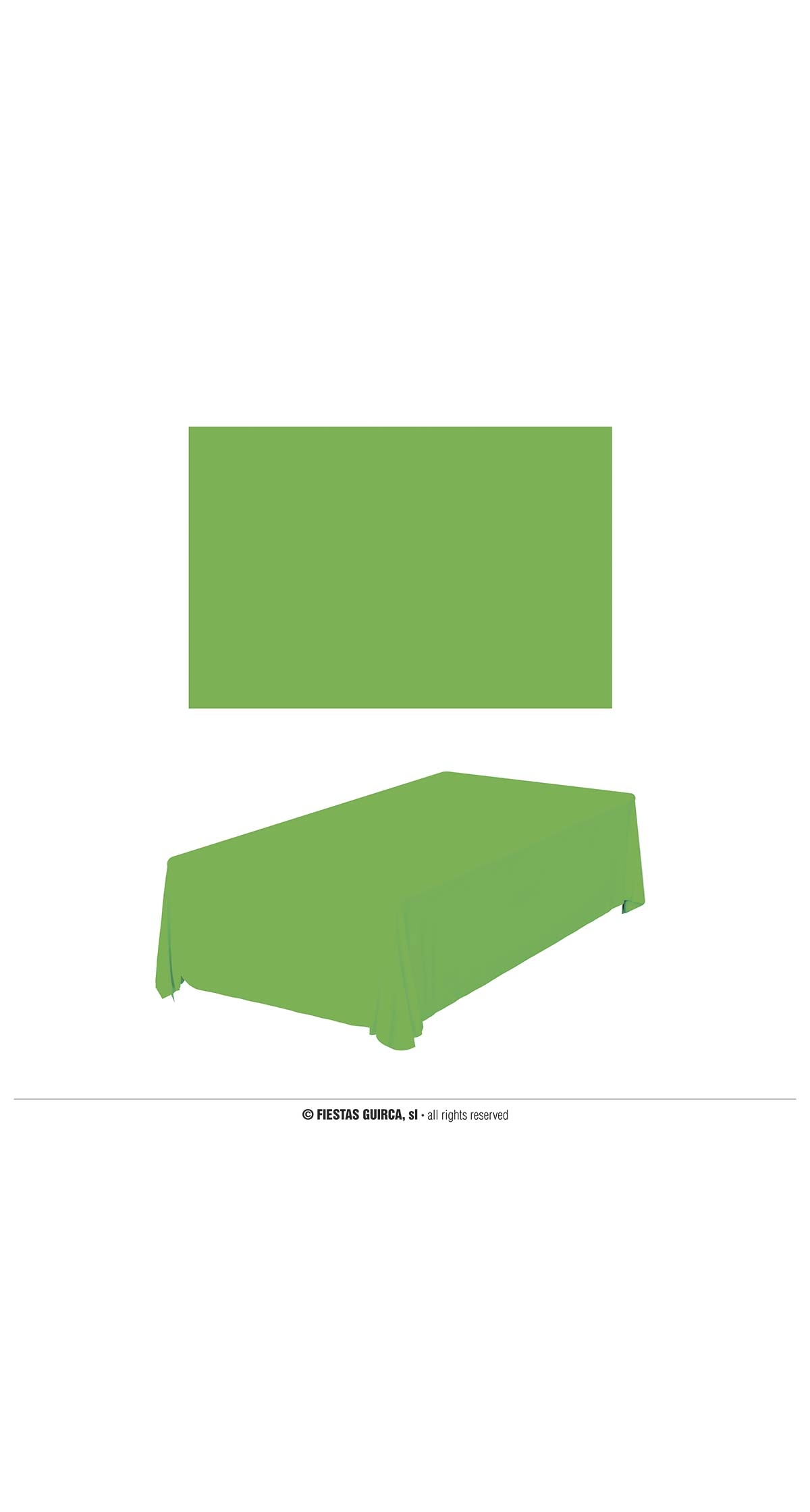 Neon Green Tablecover - 137x274cm