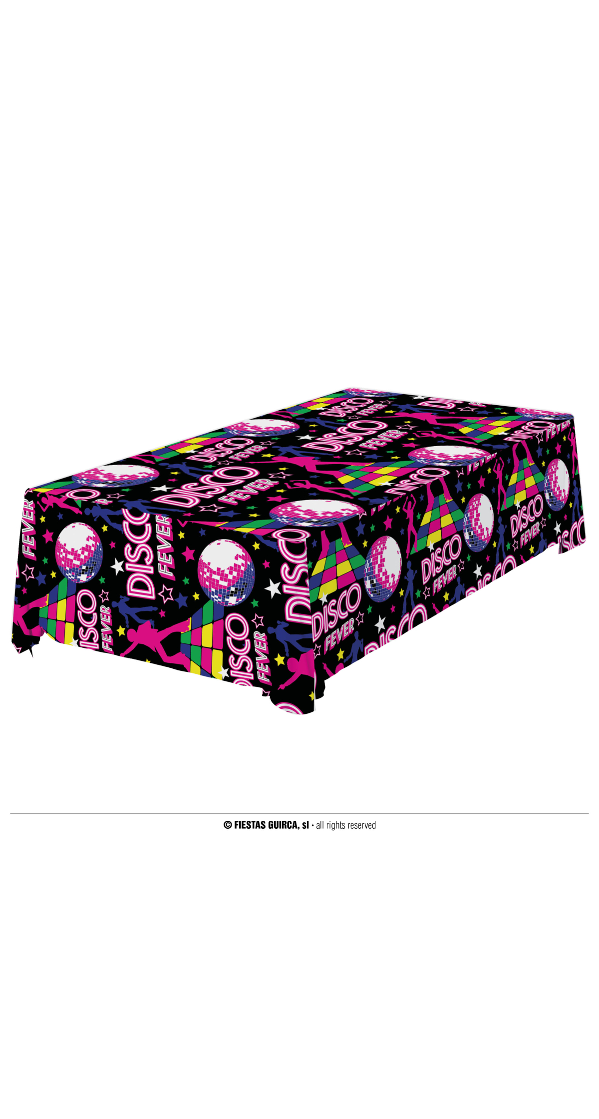 Disco Fever Tablecover - 137x274cm