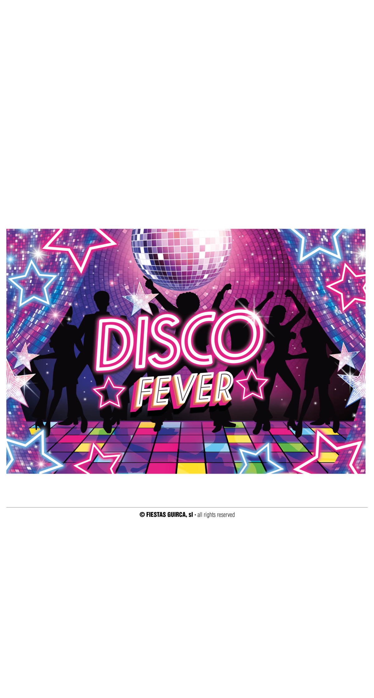 Disco Fever Backdrop - 220x150cm