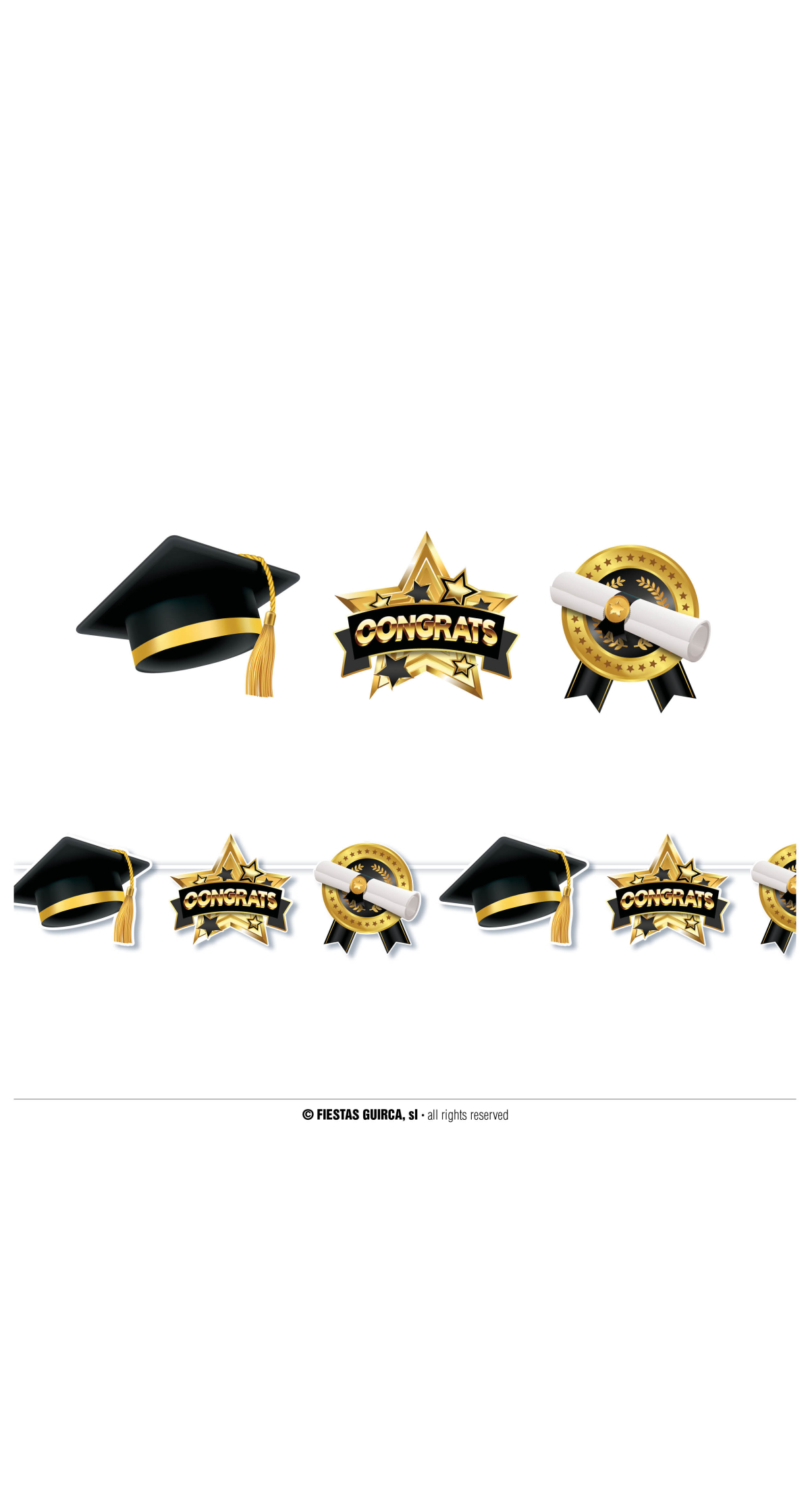 Graduation Garland Banner - 300cm