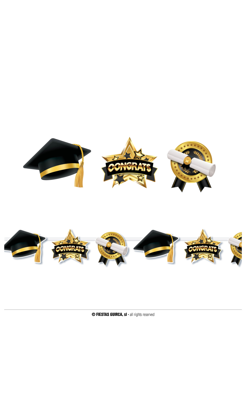 Graduation Garland Banner - 300cm