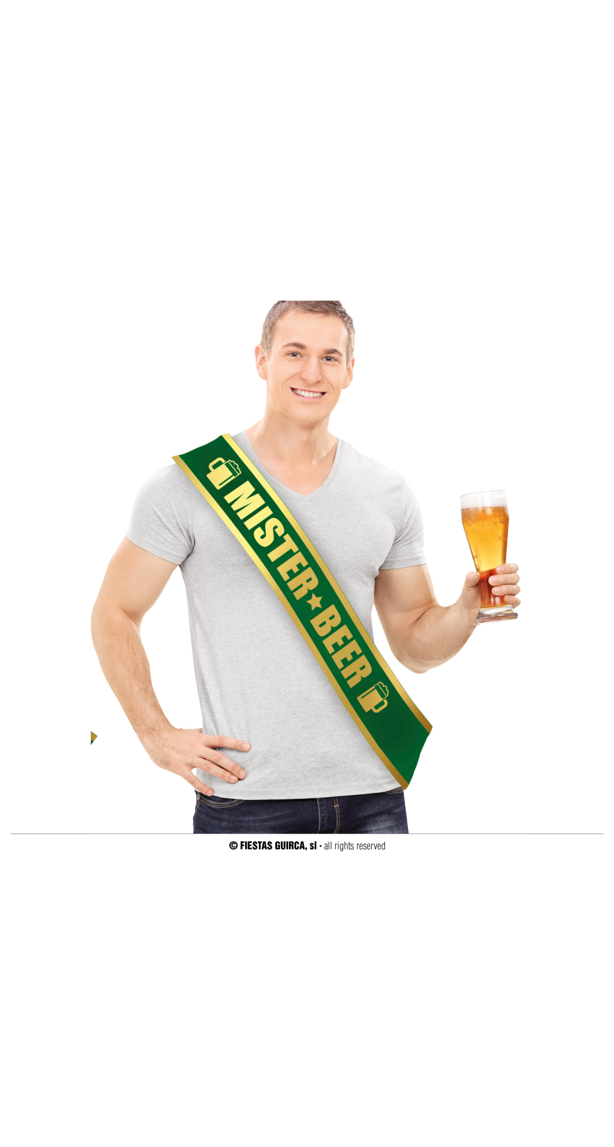 Stag Party Mister Beer Sash