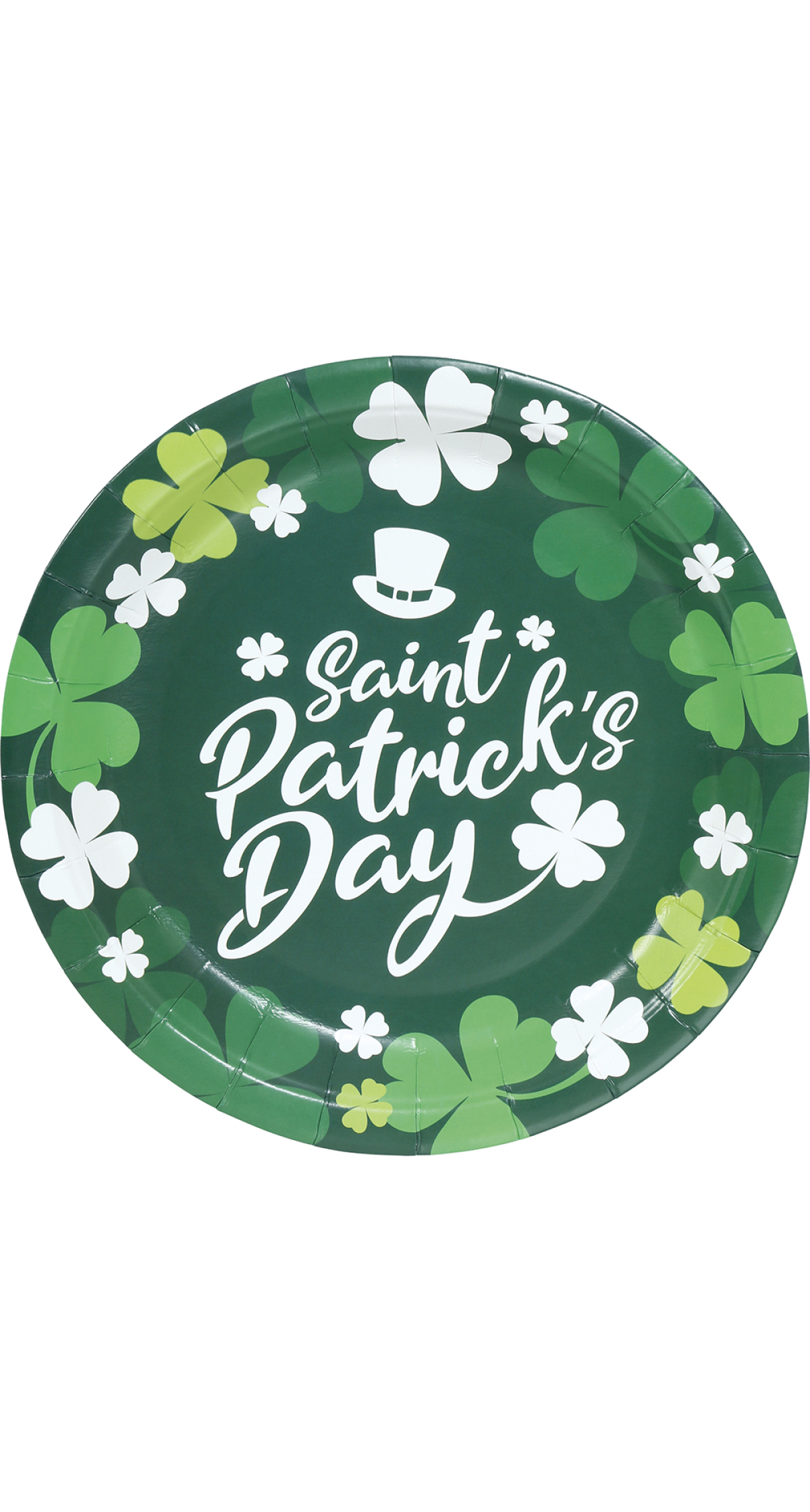 Saint Patrick's Plates 23cm - 6pcs