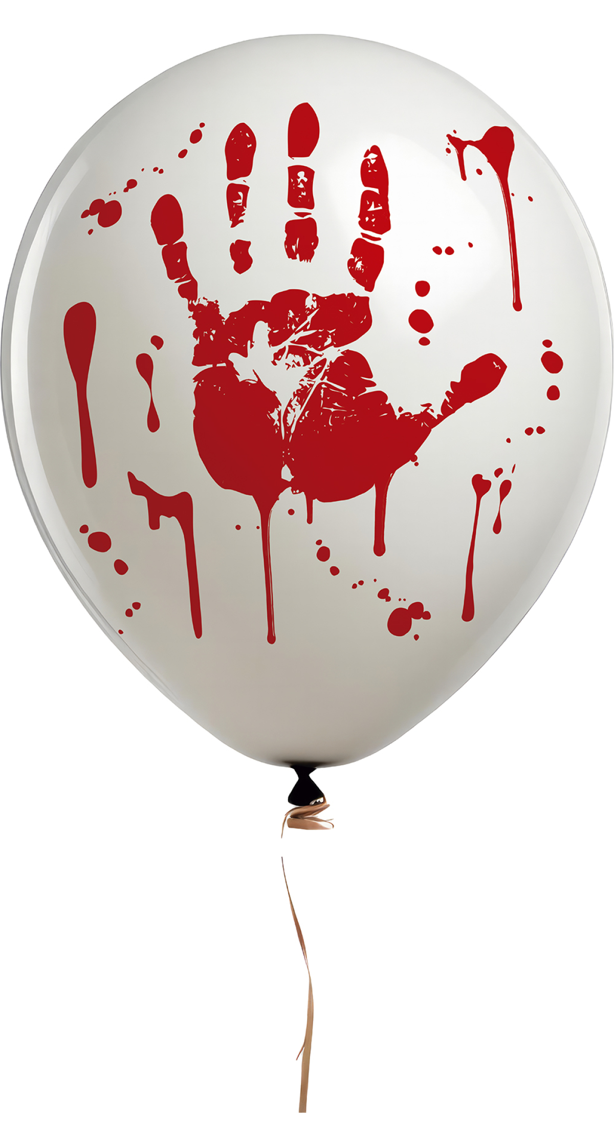 Halloween Bloody Hand 11 Inch Latex Balloons - 10pcs - Image 4
