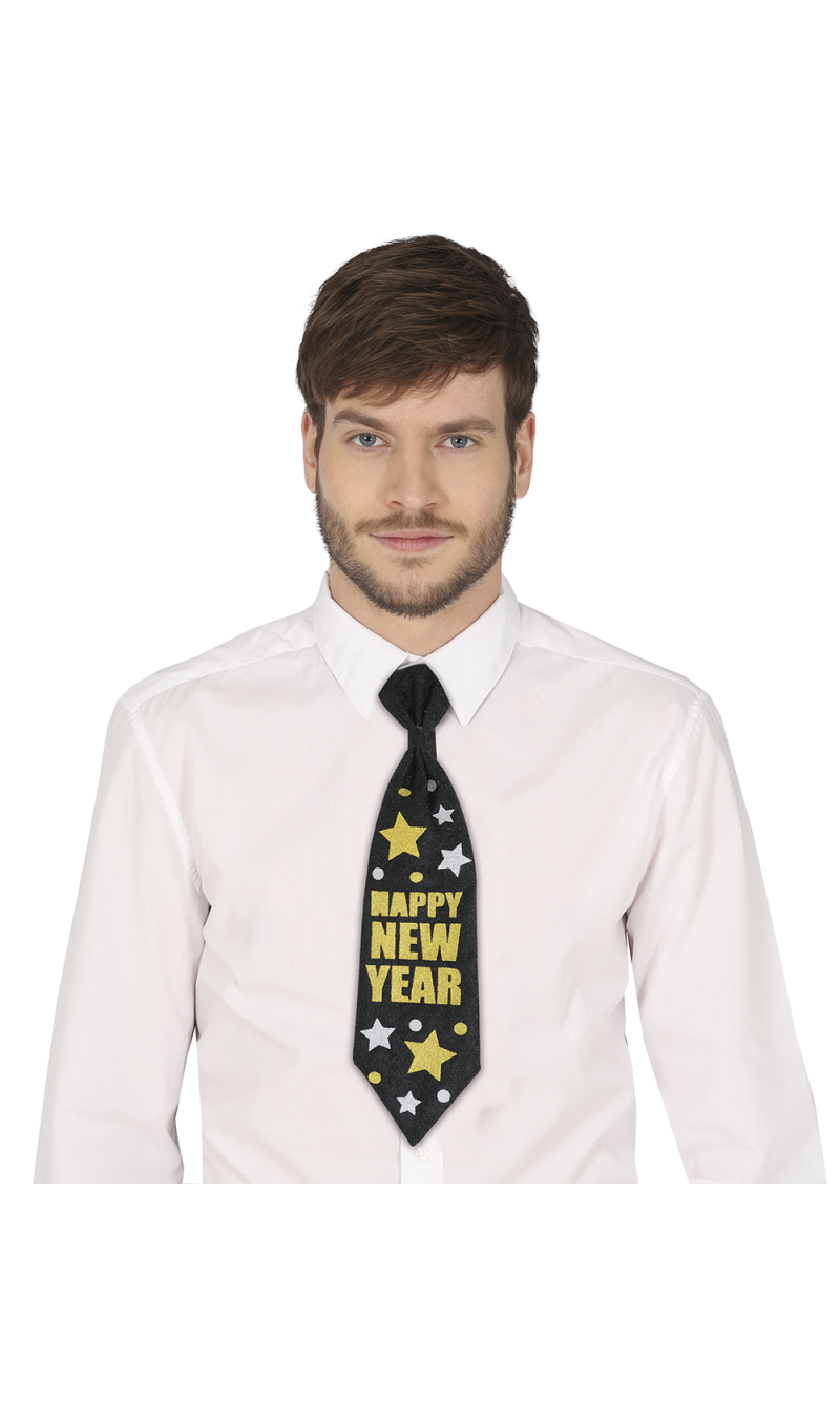 Happy New Year Tie 38cm