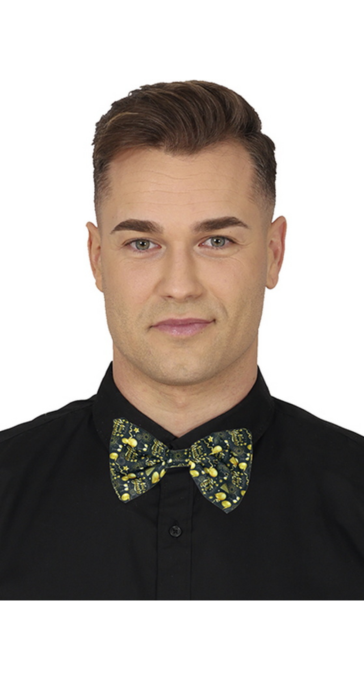 Happy New Year Bow Tie 12cm