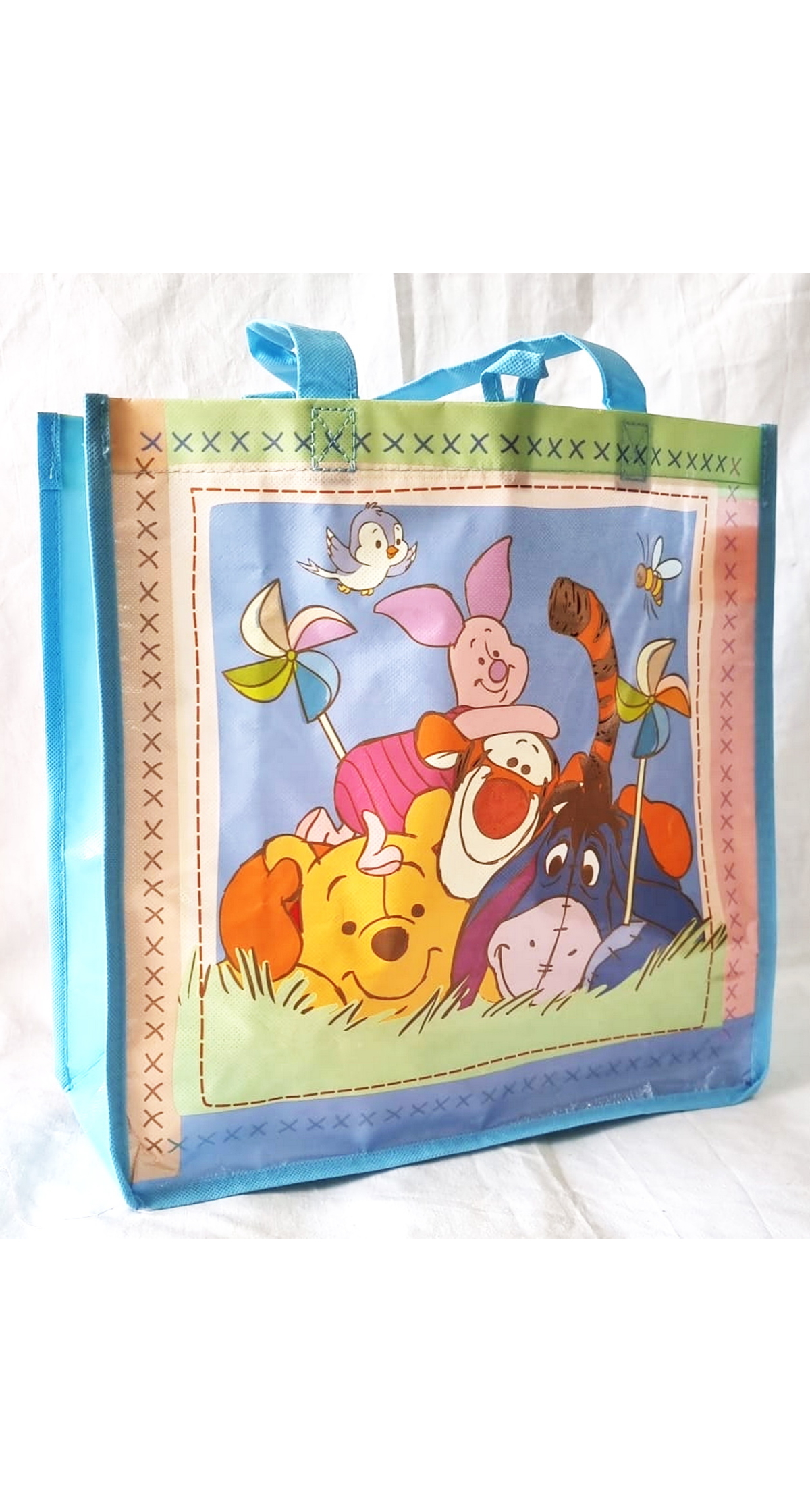 Winnie The Pooh (Assorted Design) Reusable Tote Party Favour / Gift Bag – 34.5x35.5cm - Image 3