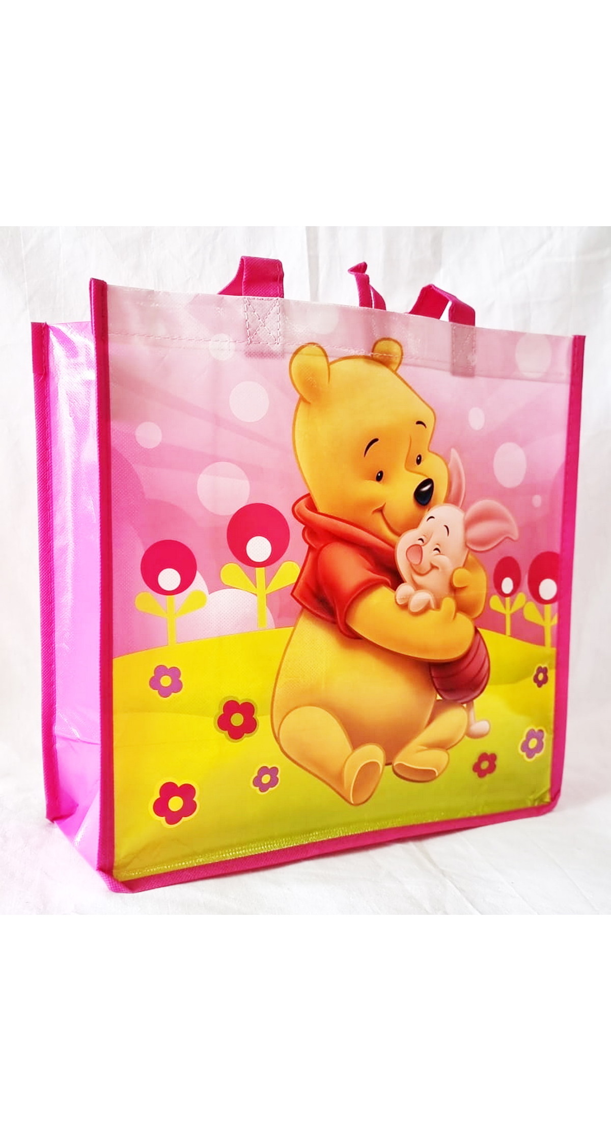 Winnie The Pooh (Assorted Design) Reusable Tote Party Favour / Gift Bag – 34.5x35.5cm - Image 4