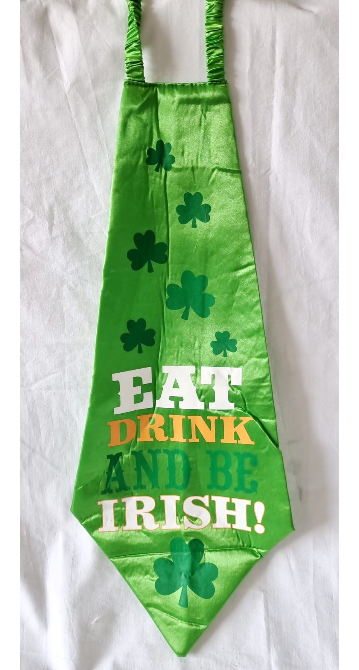 St Patrick's Day Jumbo Tie - 72x21cm