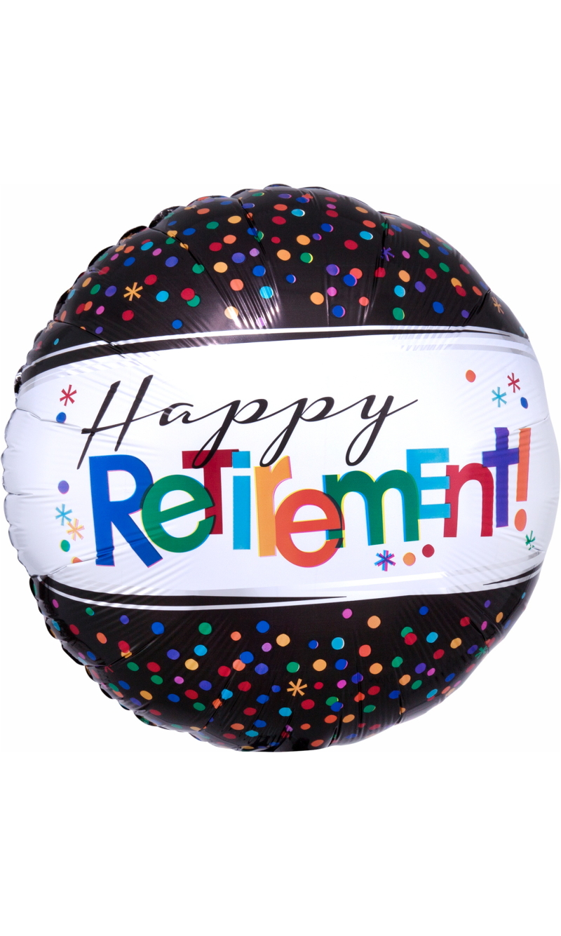 Officially Retired Standard Circle Foil Balloon 17" (42cm)