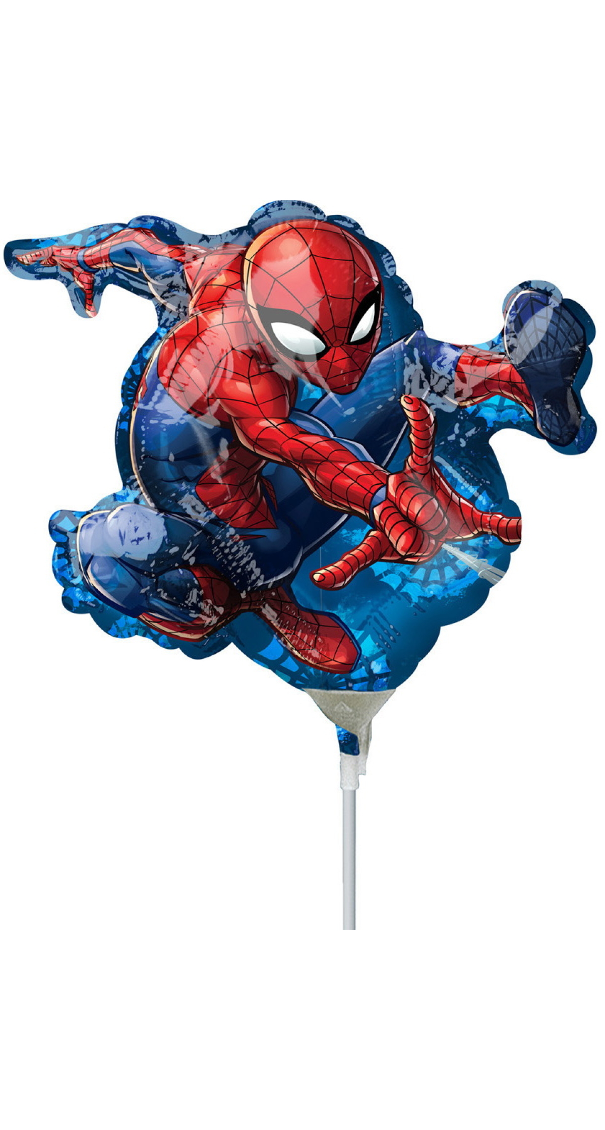 Mini Shape Spider-Man Foil Balloon 17x25cm (Air Fill Only)