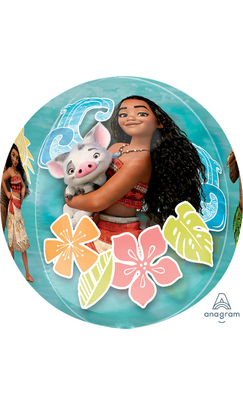 Moana Orbz Foil Balloon - 38 x 40cm