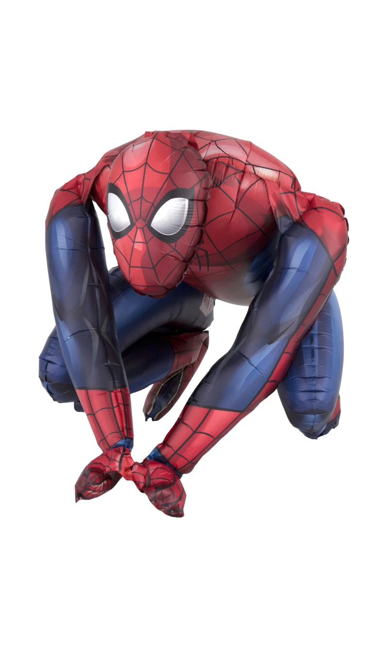 Spider-Man Sitter Foil Balloon (Airfill Only) - 38cm x 38cm