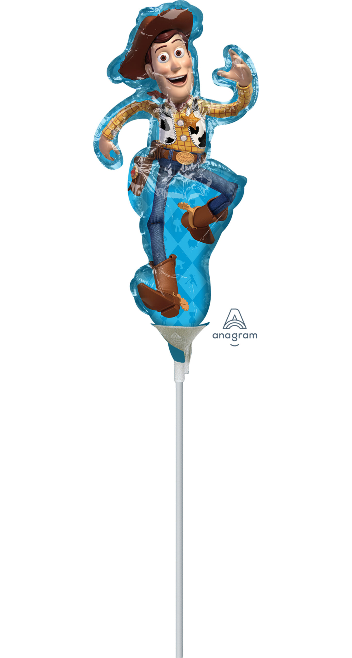 Toy Story 4 Woody Mini Air-Filled Foil Balloon 14" (23cm)