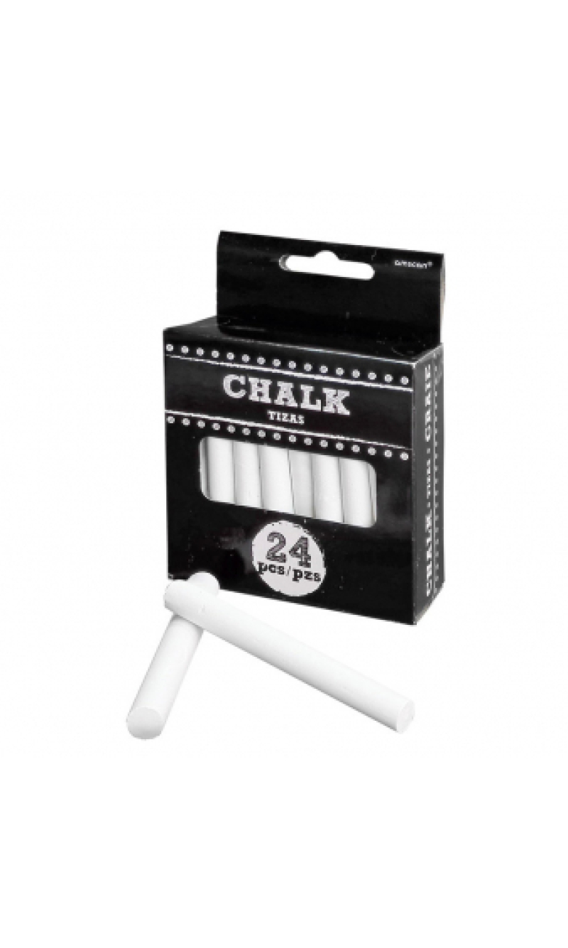 Chalks For Wedding Signs White 8.5cm - 24pk
