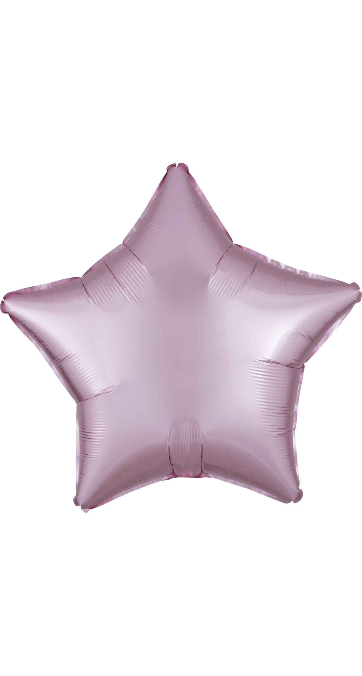Satin Luxe Pastel Pink Standard Star Foil Balloon 18" (45cm)