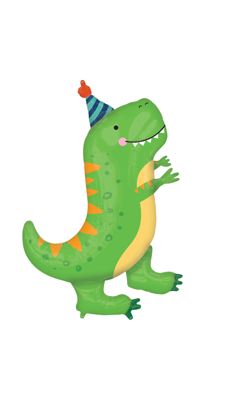 Dino-Mite Party SuperShape Foil Balloon - 66cm x 86cm