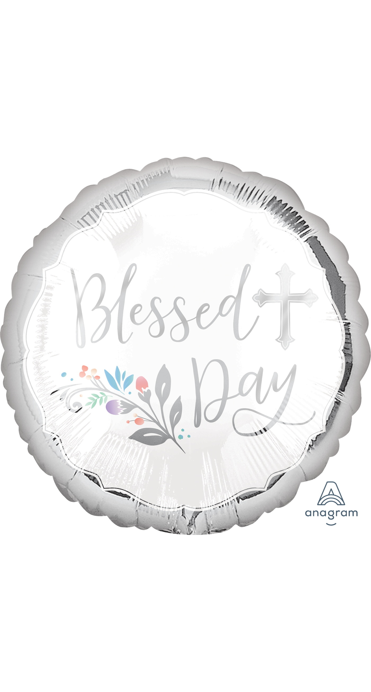 Holy Day Standard Circle Foil Balloon 17" (42cm)