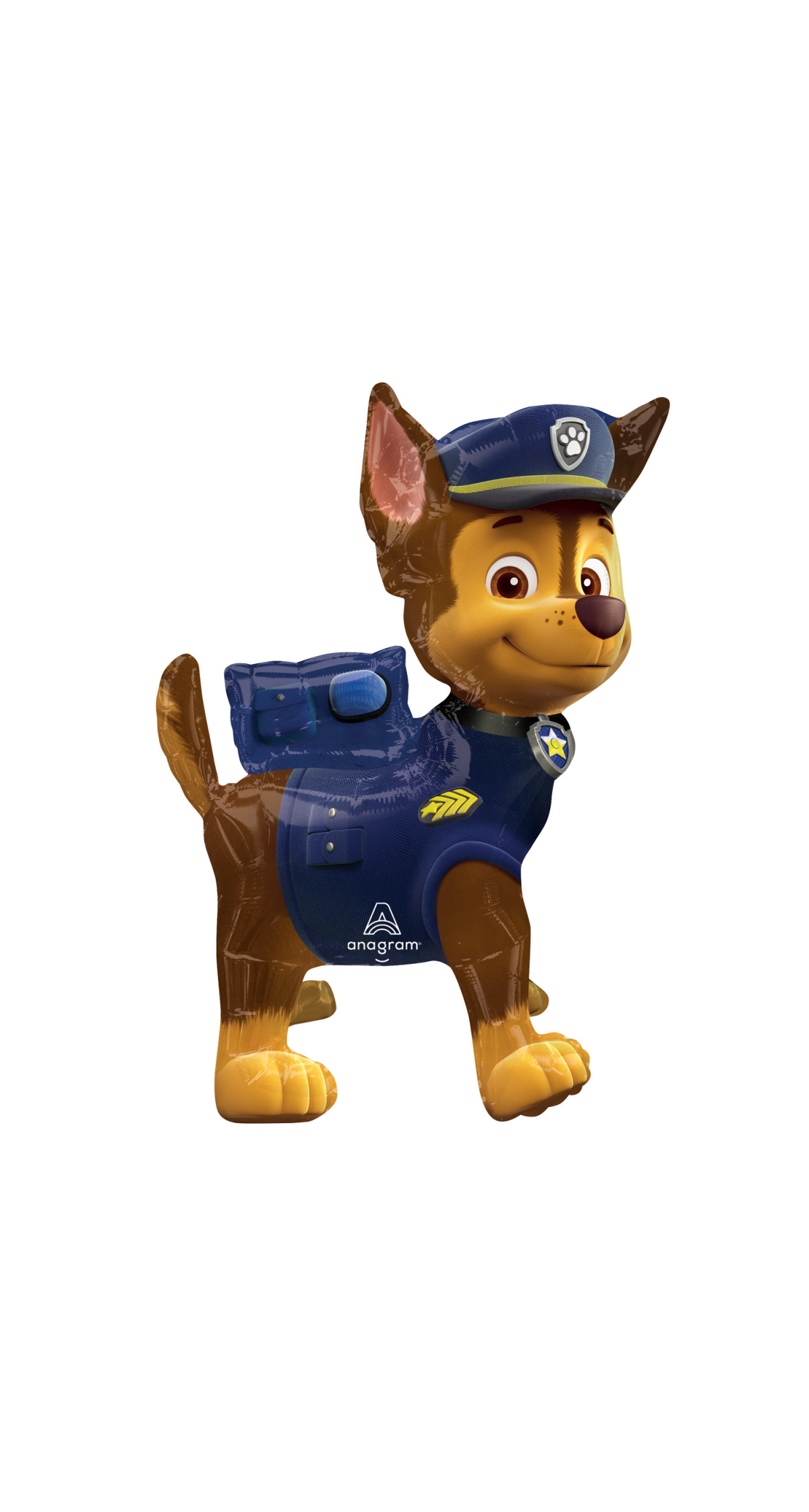 Paw Patrol Chase UltraShape Foil Balloon (Airfill Only) - 45cm x 60cm